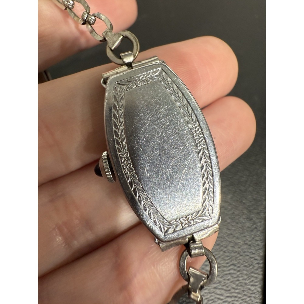 Antique Bulova 1924 Ladies Art Deco Manual Winding 14K GF Watch 15 Jewels - Picture 9 of 16